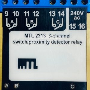 MTL 2213 3-channel switch/proximity detector relay
