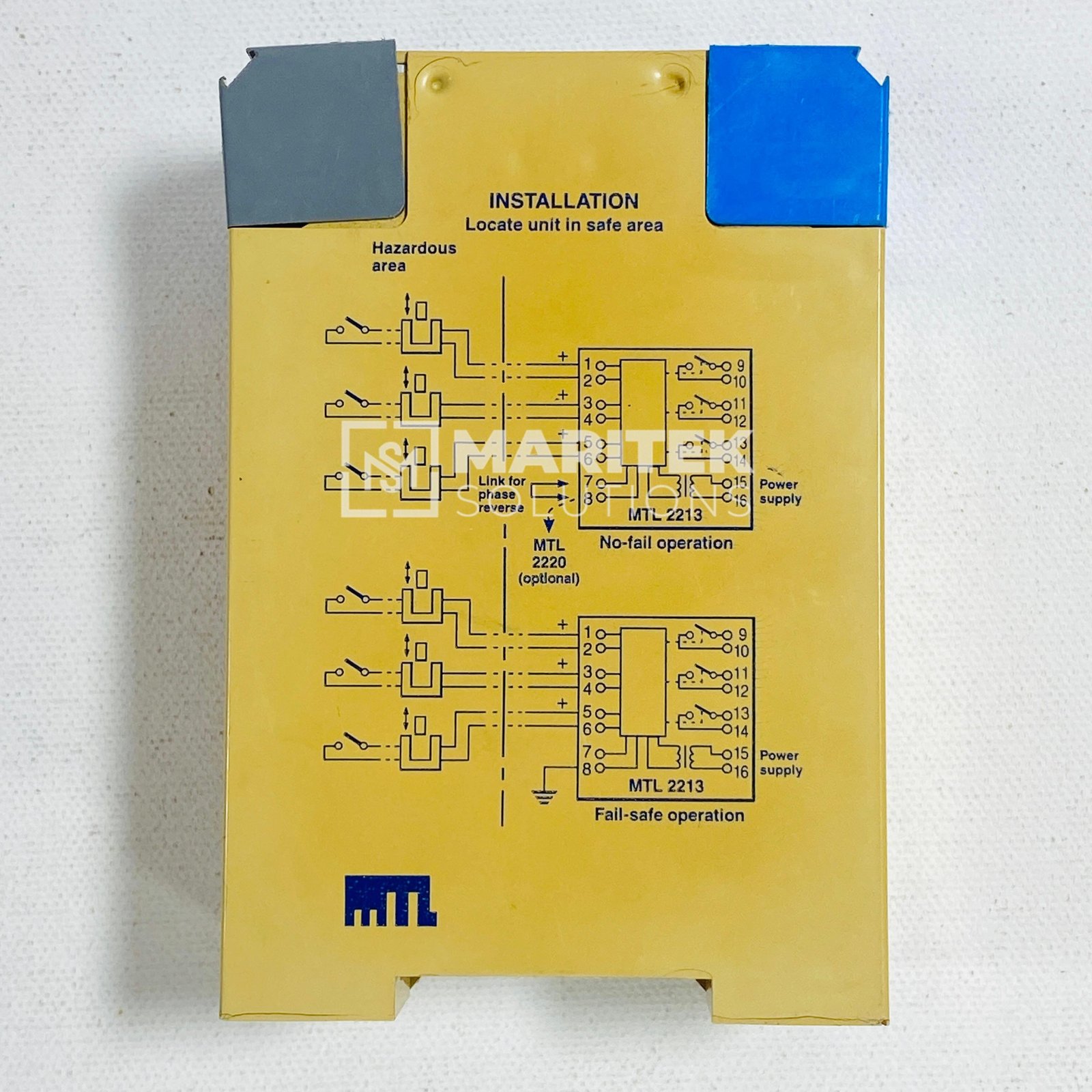 7. MTL 2213 (5) MTL 2213 3-channel switch/proximity detector relay