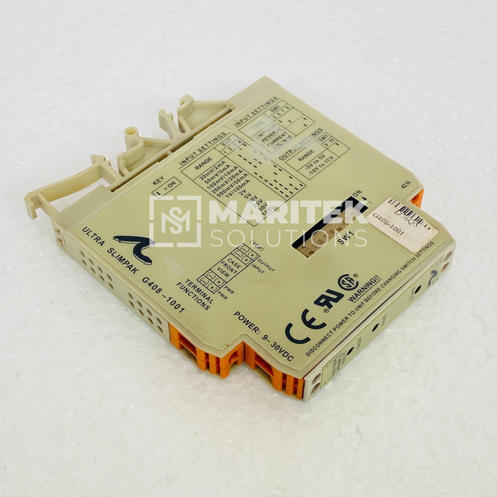8. G408-1001 (2) Ultra Slimpak G408-1001 Signal Isolator