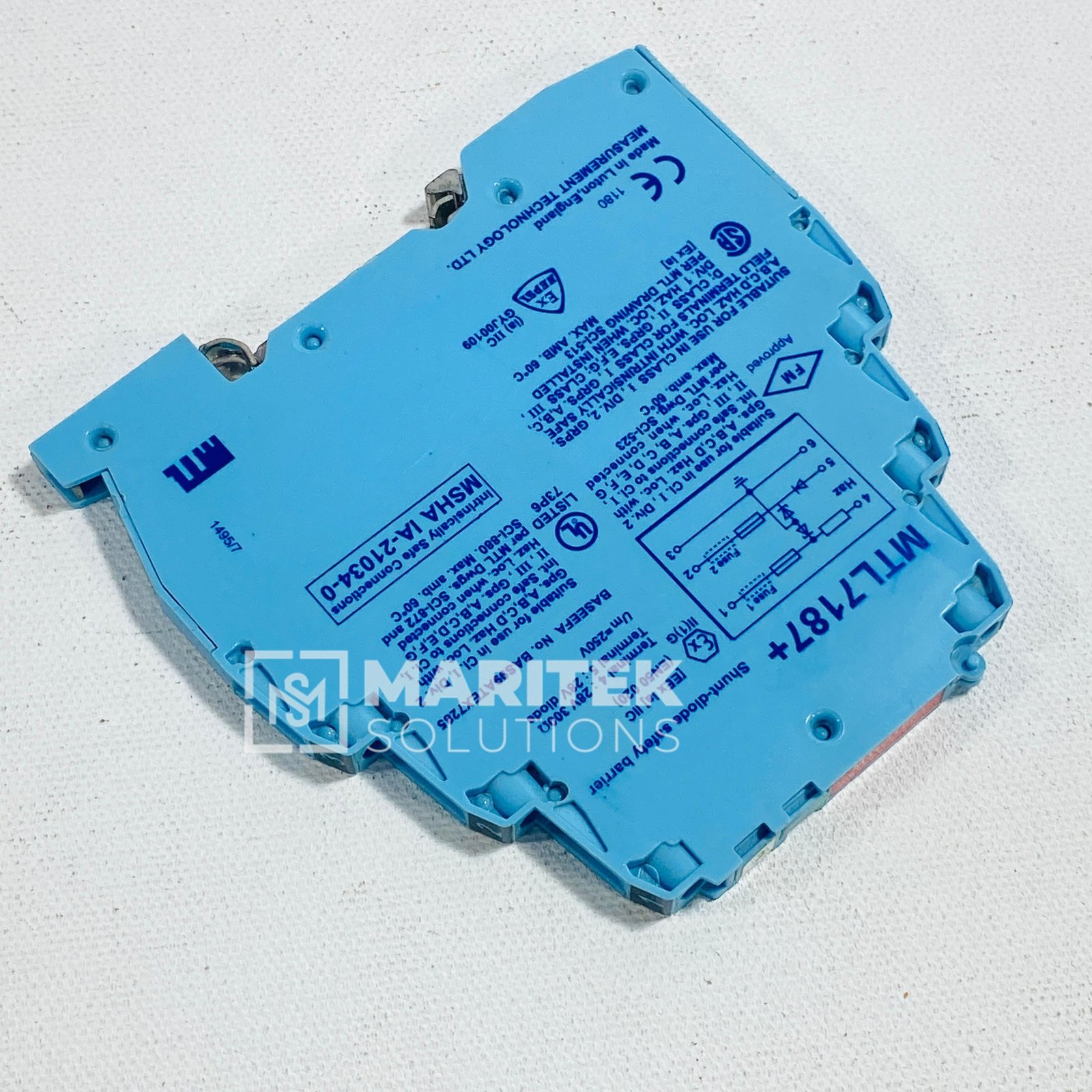 8. MTL7187+ (1) MTL 7187+ Shunt-diode safety barrier