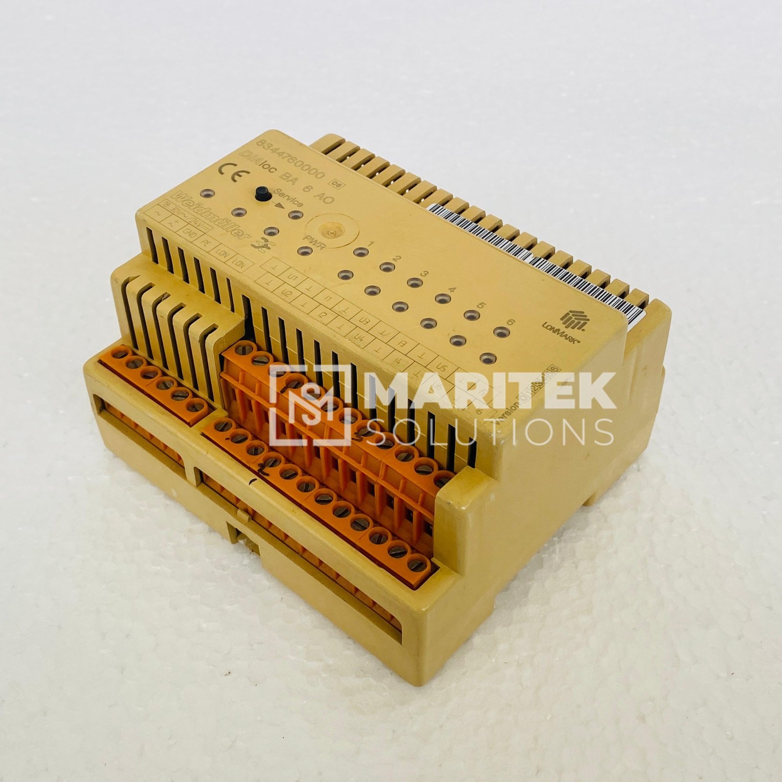 9. DIAlocBA 6 AO (3) Weidmüller DIAloc BA 6 AO (8344760000 Analog output module