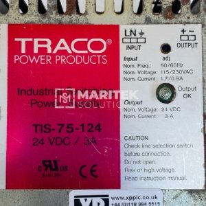 Traco Power Products TIS-75-124 Industrial Switching Power Supply