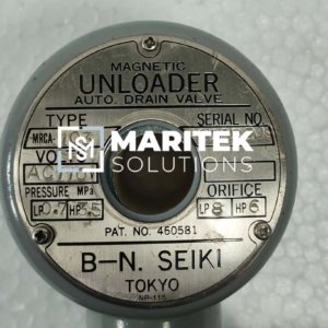 B-N SEIKI MRCA 103 Magnetic Unloader Auto Drain Valve Ac 110V