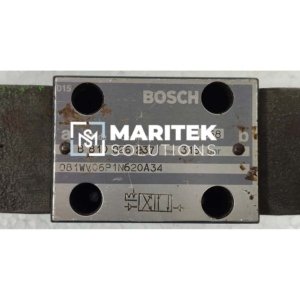 Bosch B 0810 026 237 (315 Bar) Directional Control Valve