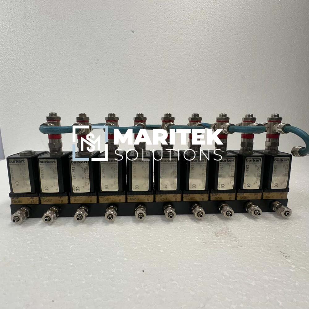 Burkert 6014D 2.0 FPM MS Solenoid manifold valve