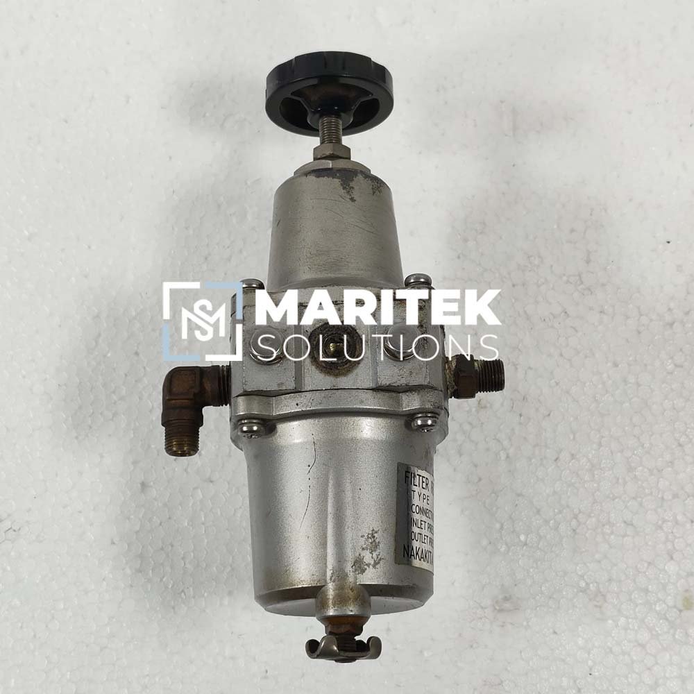 Nakakita (2) Nakakita Seisakusho NS770C Filter Regulator With Gauge