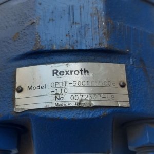Rexroth GPD1-50CTD550C6-110 Hydraulic Gear Pump
