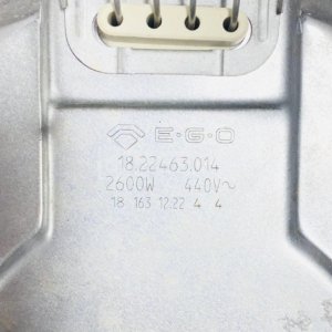 E.G.O 18.22463.014 Cast-iron electric hotplate