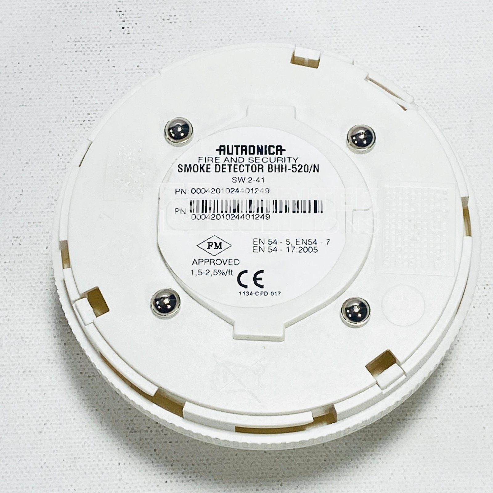 1. BHH-520-N (6) Autronica BHH-520/N fire and security Smoke detector