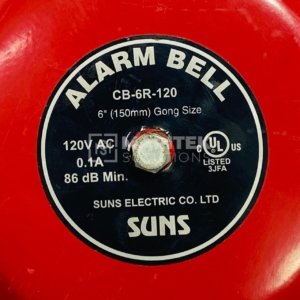 Suns Electric CB-6R-120 Fire alarm bell