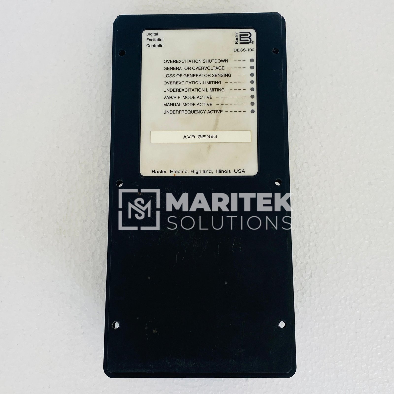 1. DECS-100-B11 (2) Basler Electric DECS-100-B11 Digital excitation controller