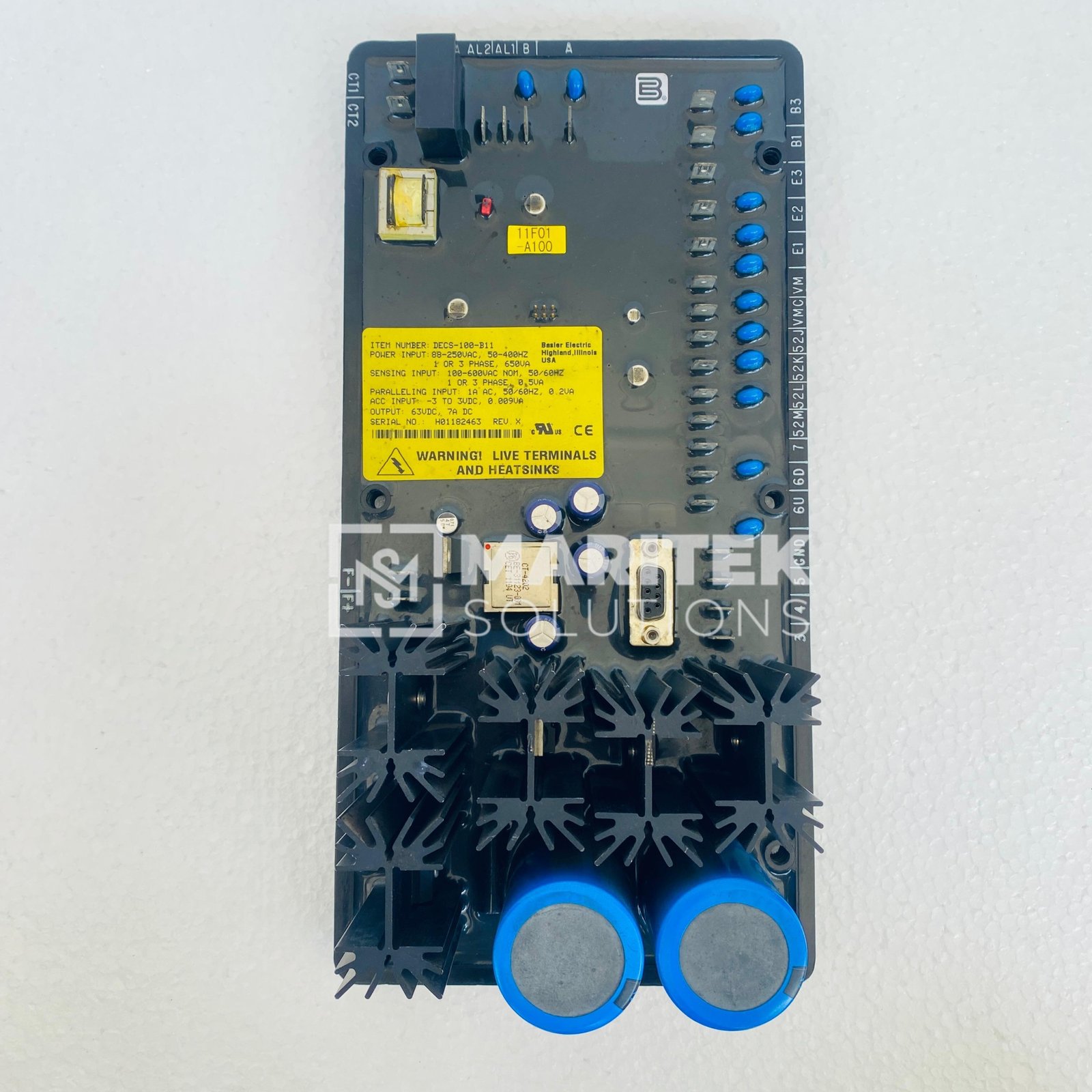 1. DECS-100-B11 (3) Basler Electric DECS-100-B11 Digital excitation controller