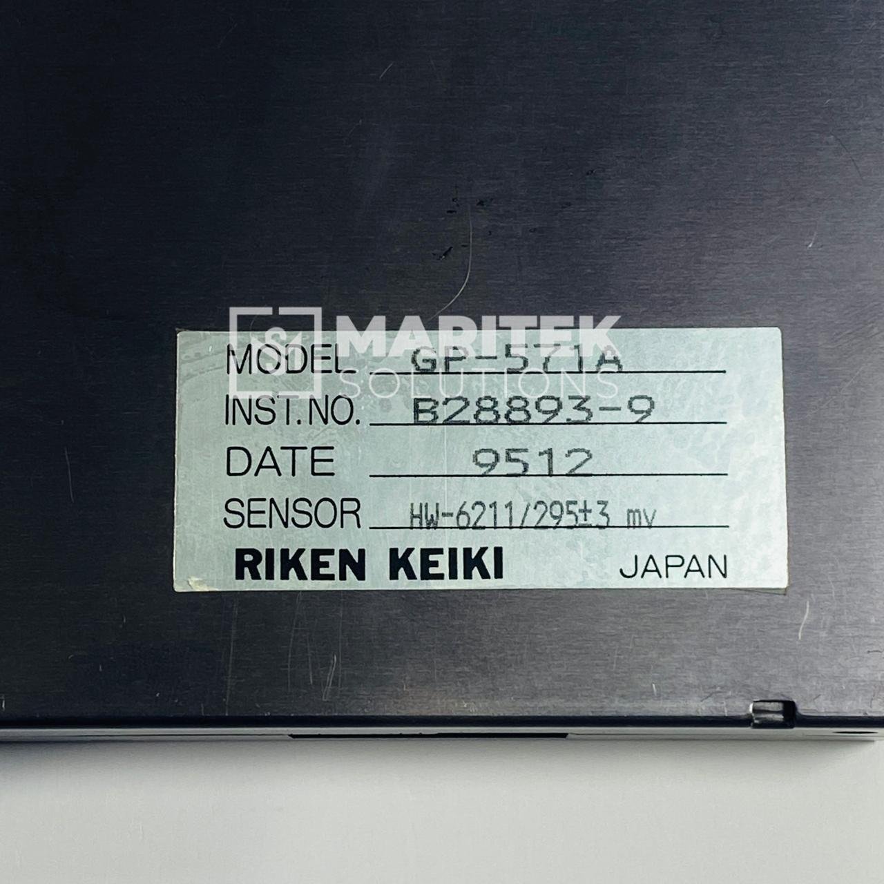 1. GP-571A (4) Riken Keiki GP-571A