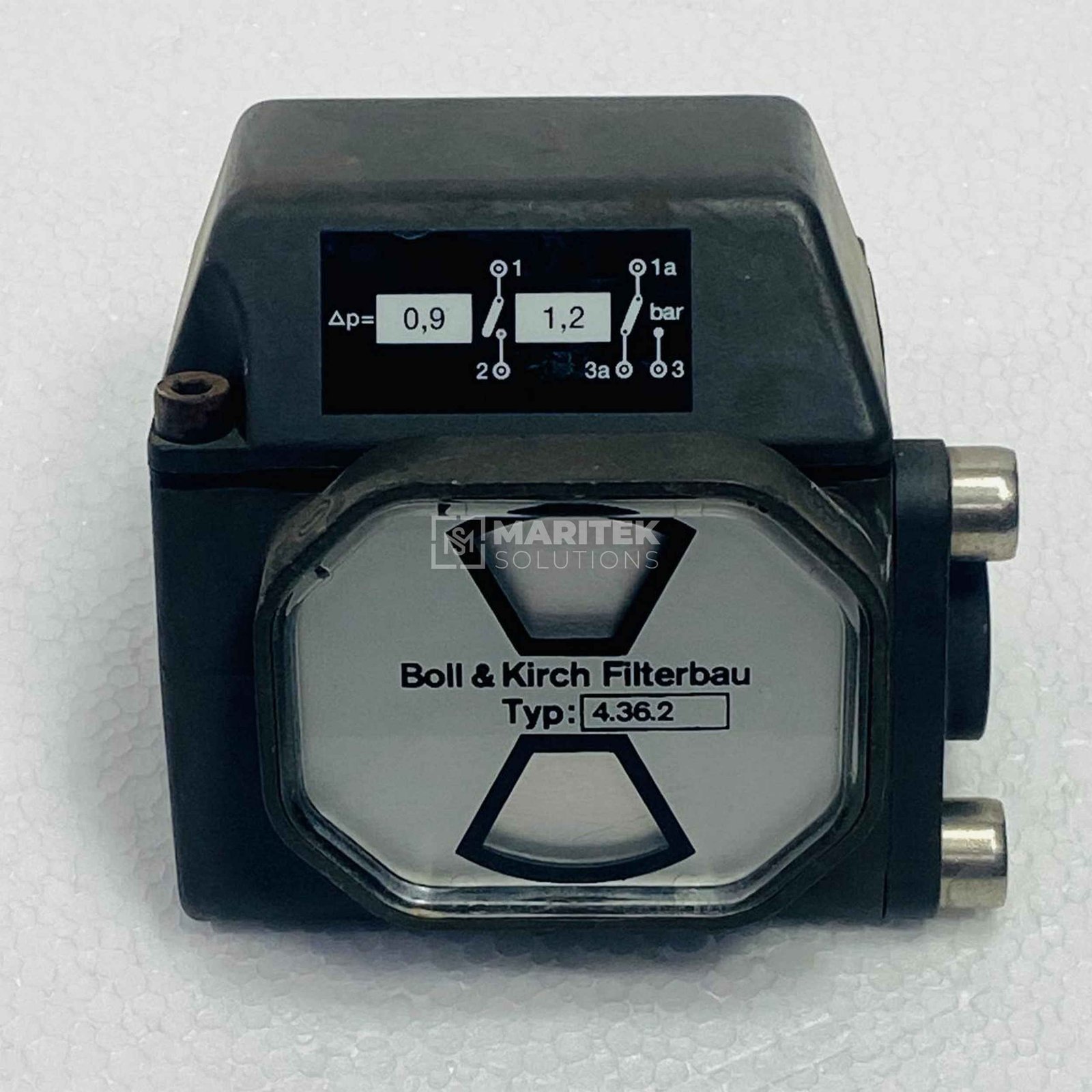 10. 4.36.2 Range 0,9 To 1,2 Bar (4) Boll & Kirch Filterbau 4.36.2 Differential pressure indicator (RANGE 0,9TO1,2 BAR)