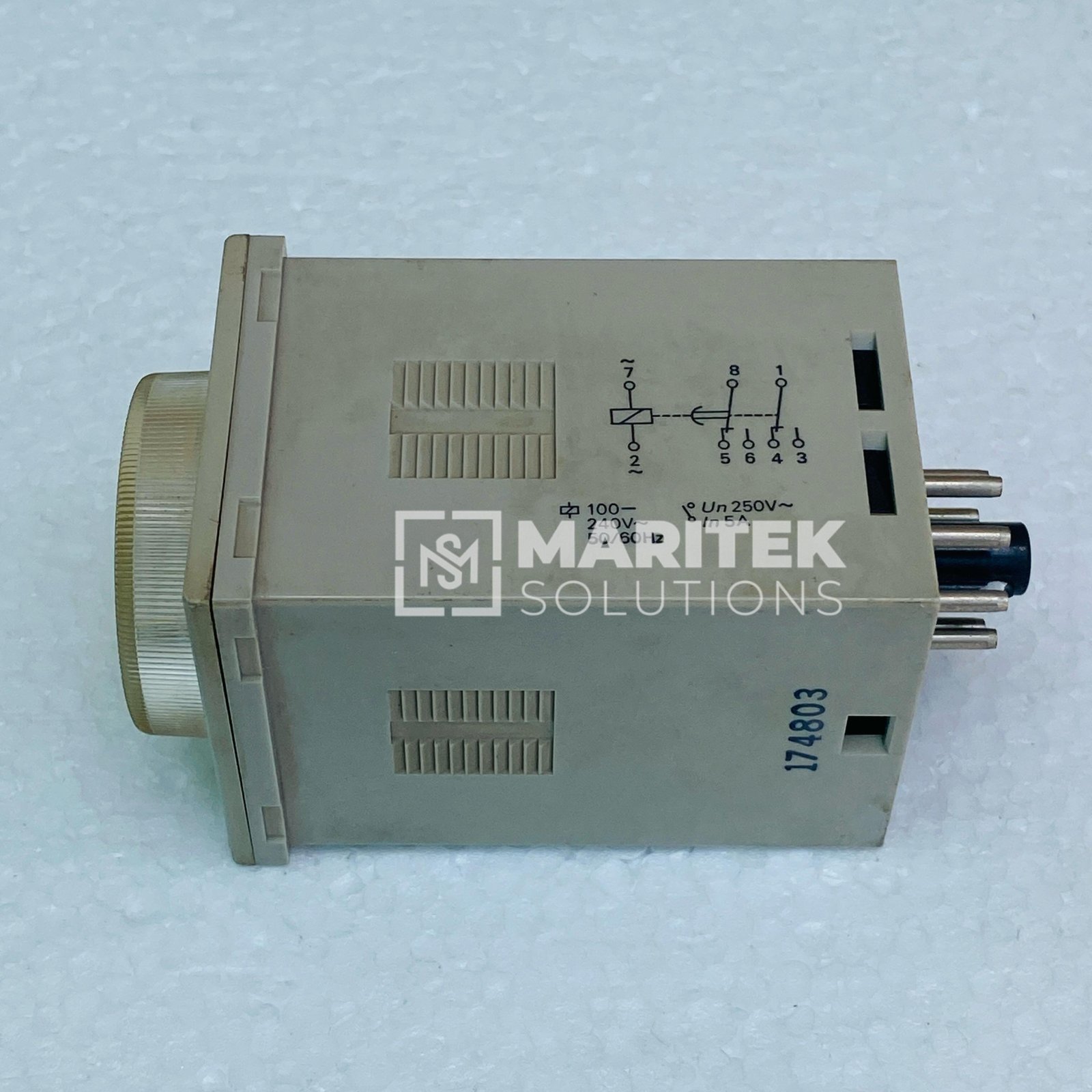 10. H3CR-A8EL (3) Omron H3CR-A8EL Solid-State Timer