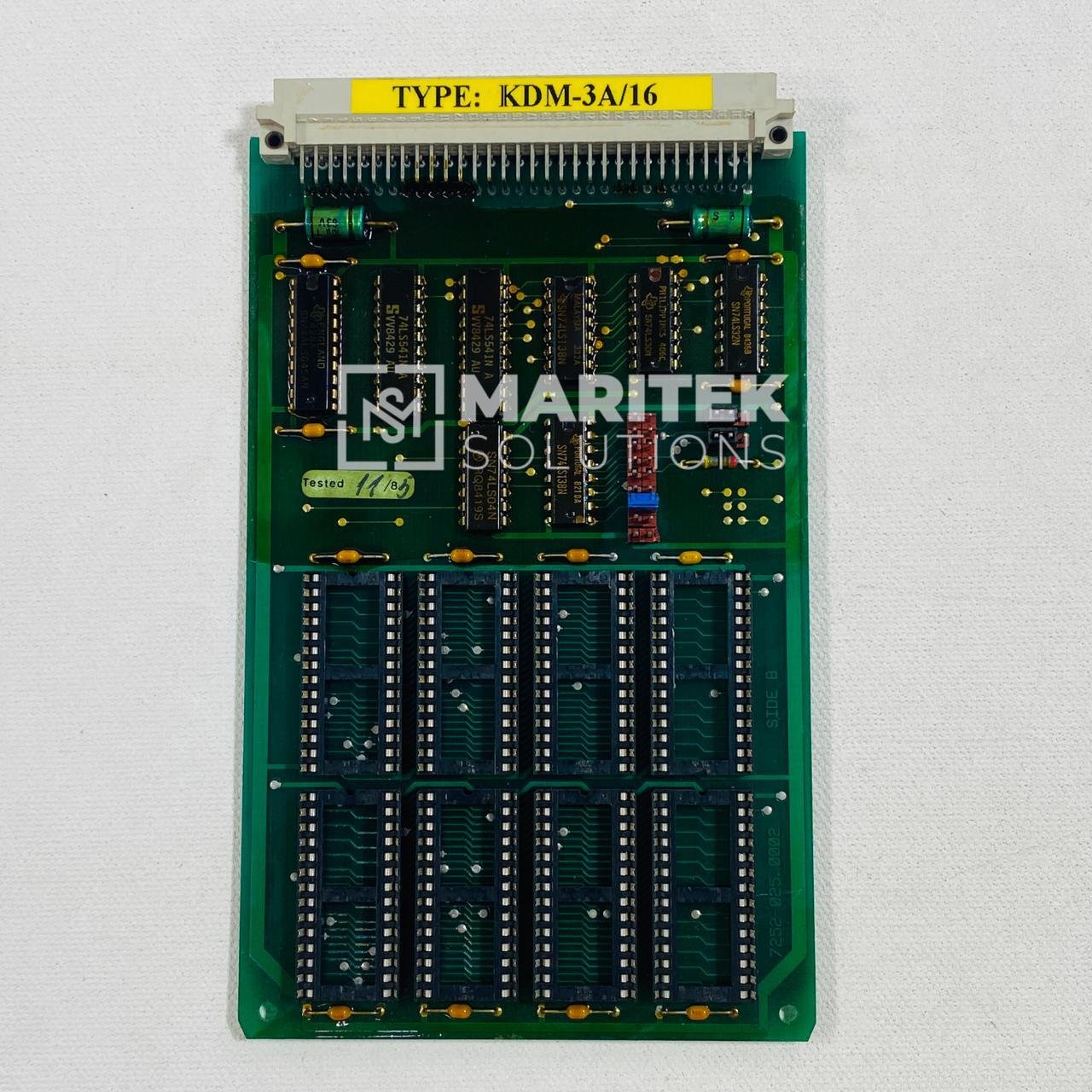 10. KDM-3A16 (4) Kongsberg Autronica KDM-3A/16 (7225.025.0002) Analog input | Sensor board