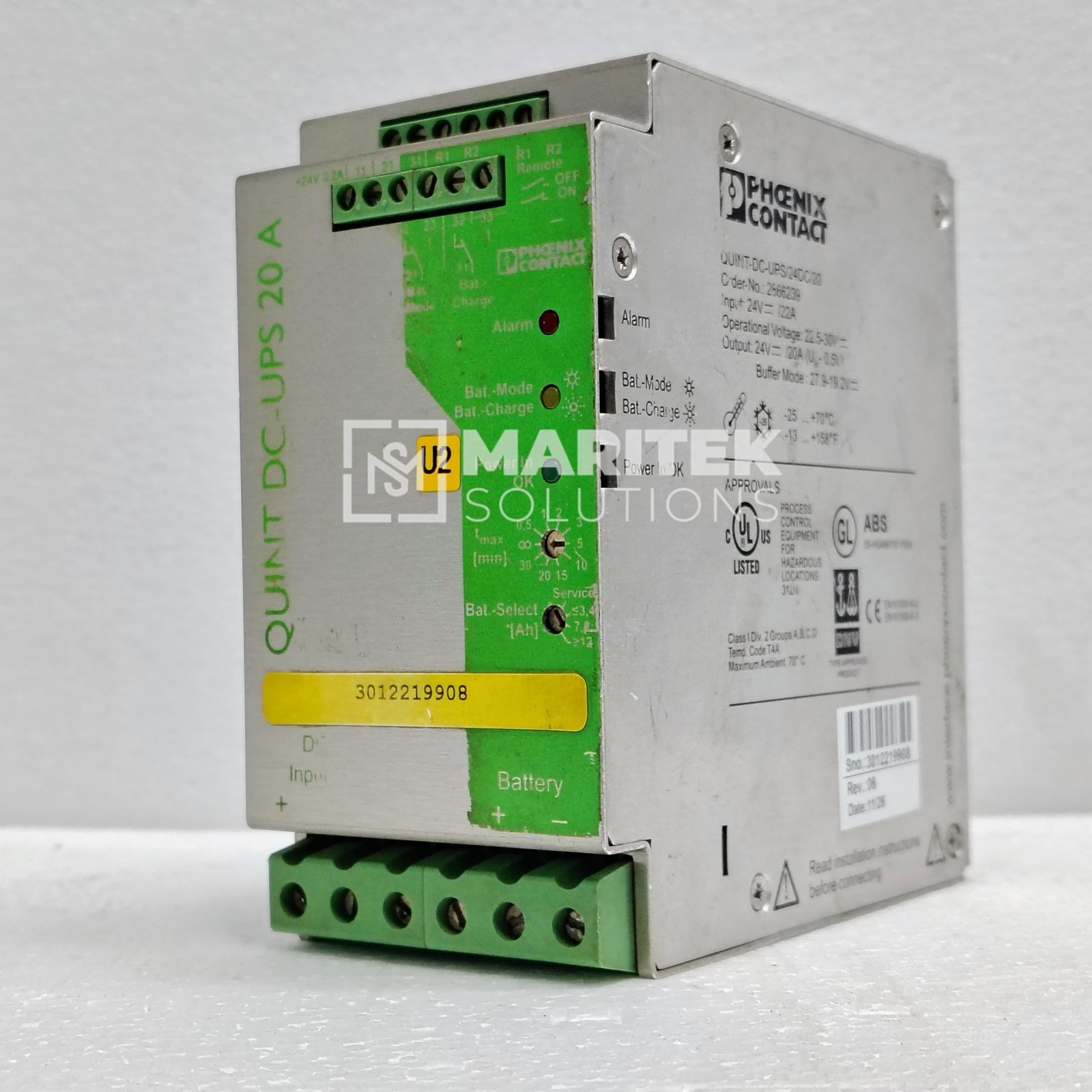 Phoenix Contact QUINT-DC-UPS/24DC/20 Uninterruptible power supply (2866239)