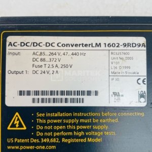 Power-One LM1602-9RD9A AC-DC/DC-DC Converter