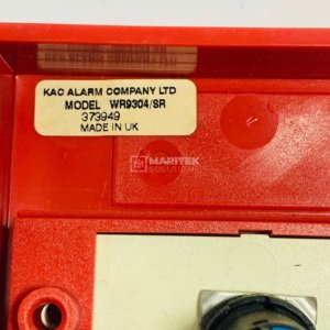 KAC Alarm WR9304/SR Manual call point