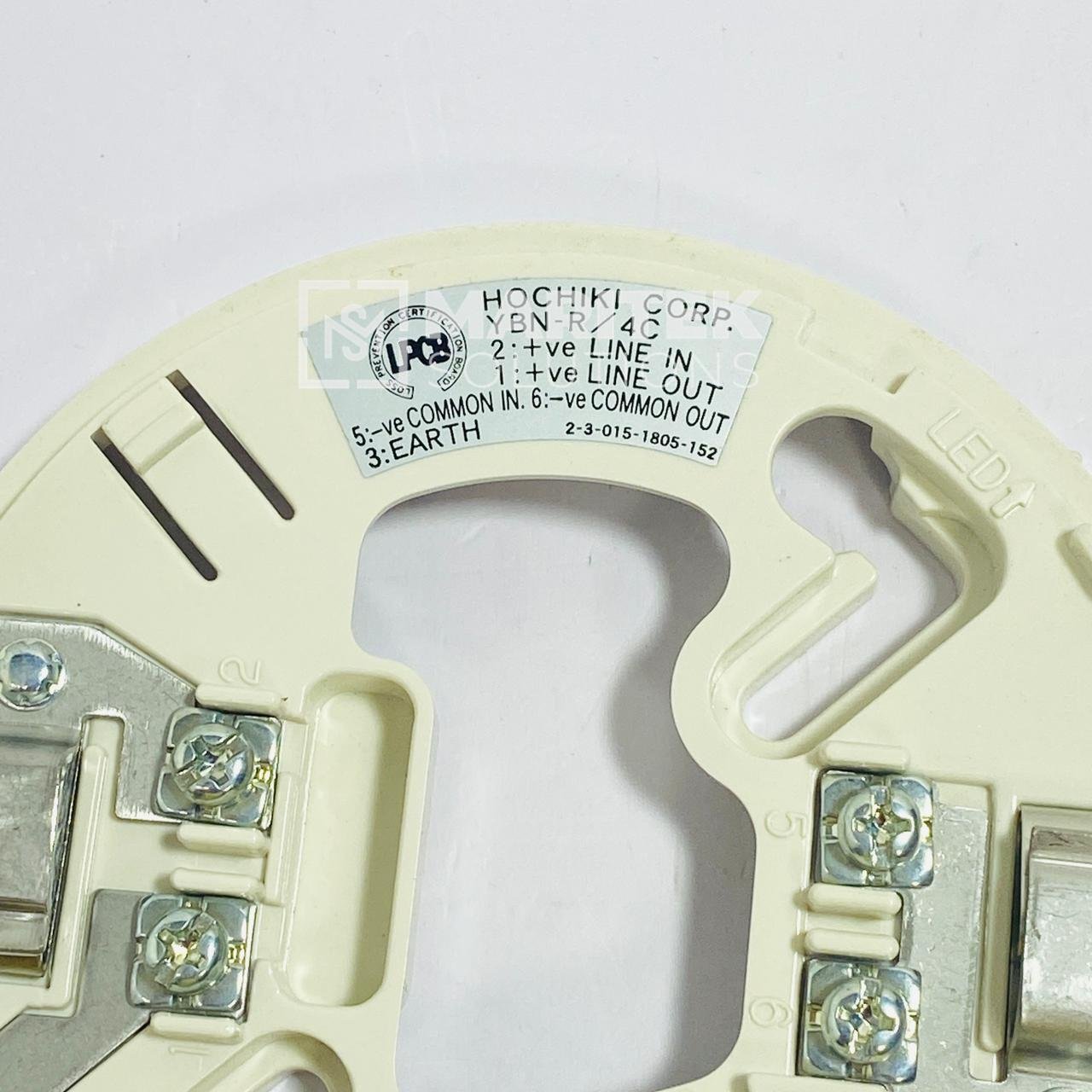 11. YBN-R4C (New) (1) Hochiki YBN-R/4C Conventional fire detector mounting base