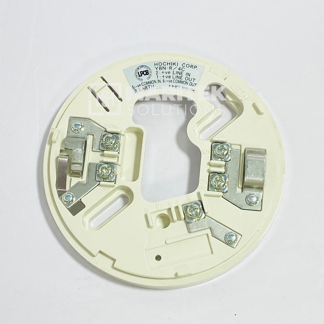 11. YBN-R4C (New) (4) Hochiki YBN-R/4C Conventional fire detector mounting base