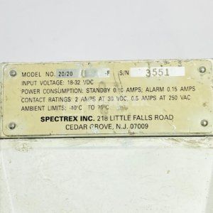 Spectrex 20/20U-F Flame detector