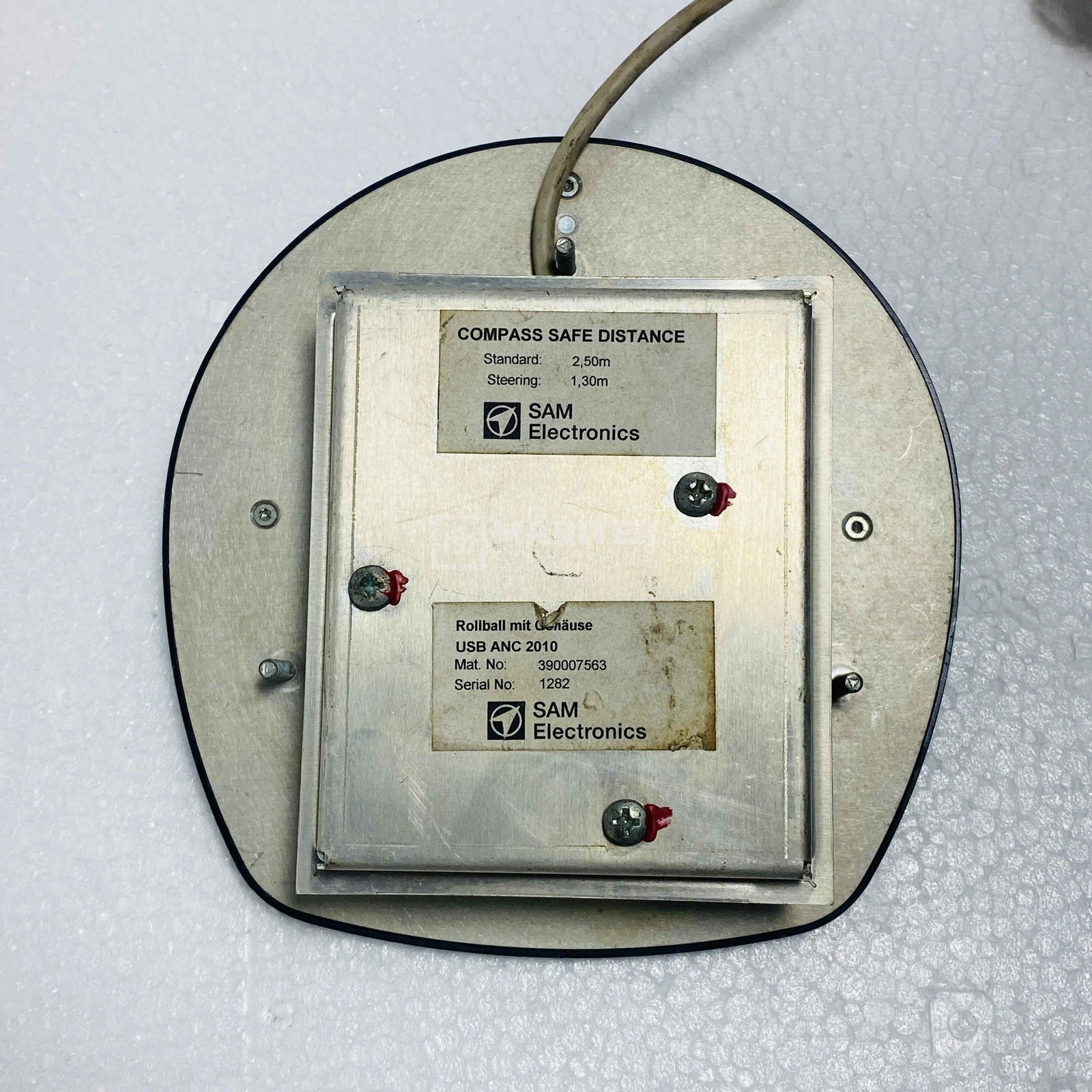12. USB ANC 2010 (1) SAM Electronics 390007563 Trackball with housing