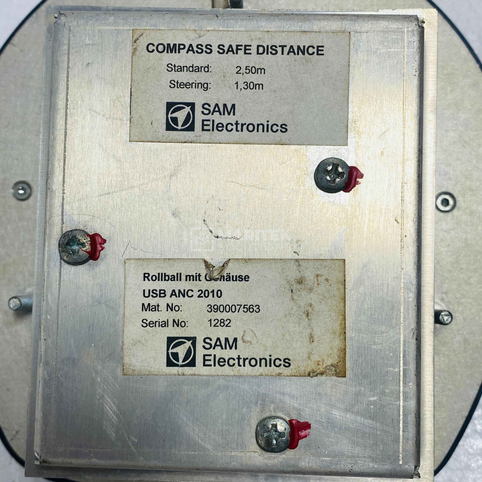 12. USB ANC 2010 (4) SAM Electronics 390007563 Trackball with housing