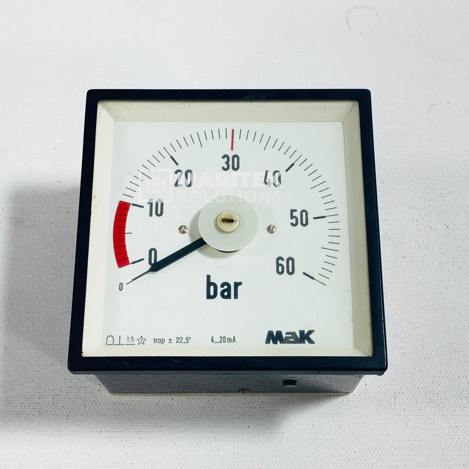 13. 0-60 Bar (1) Mak 0-60 Bar Industrial panel meter