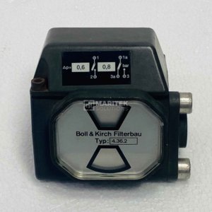 Boll & Kirch Filterbau 4.36.2 Differential pressure indicator (RANGE 0.6 TO 0.8BAR)