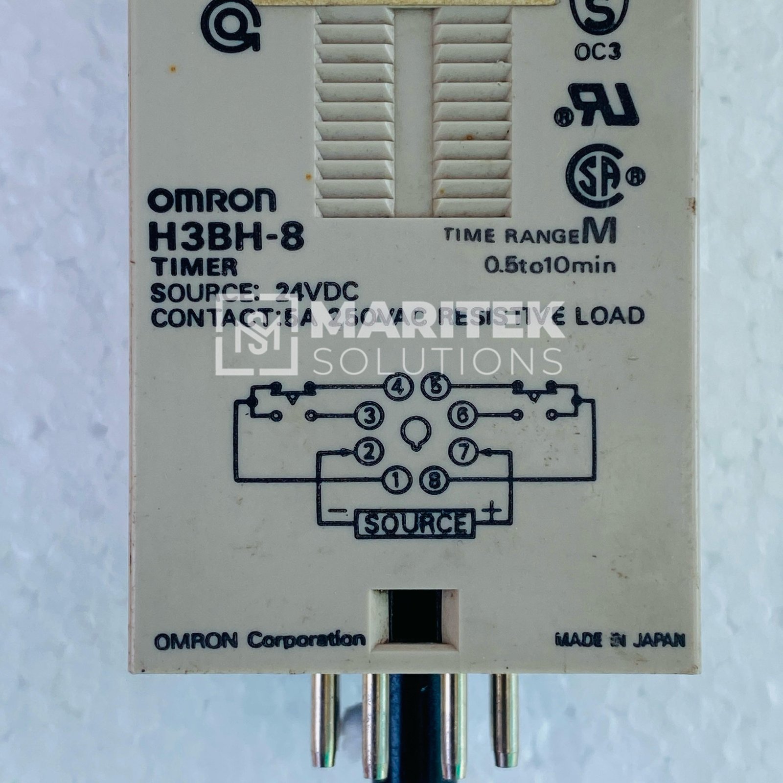 13. H3BH-8 (1) Omron H3BH-8 Solid-state timer relay