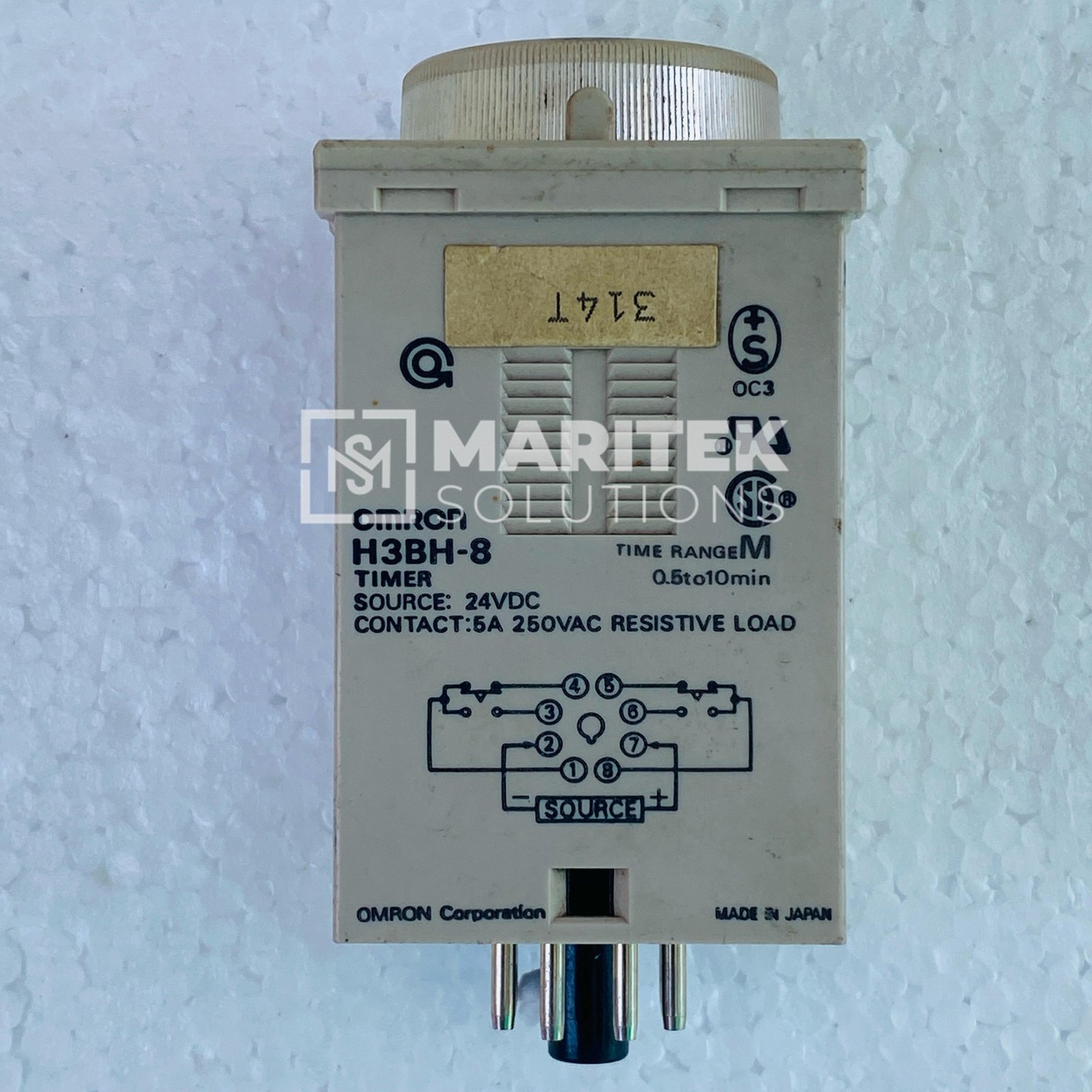 13. H3BH-8 (4) Omron H3BH-8 Solid-state timer relay