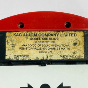 KAC Alarm KSR72-470 Manual call point