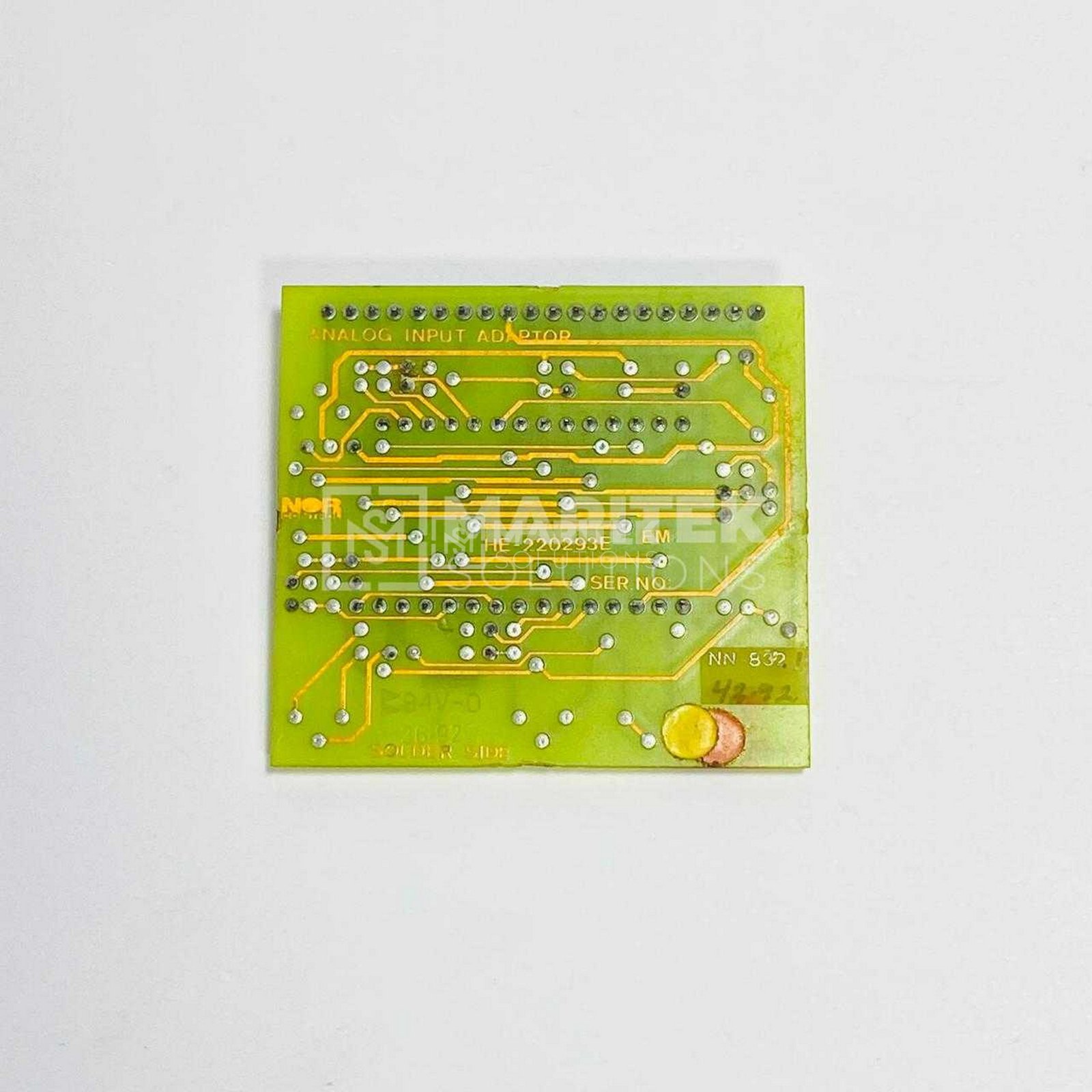 13. NN-832.1 (2) Norcontrol NN-832.1 (HE220293E) Analog input adaptor circuit card