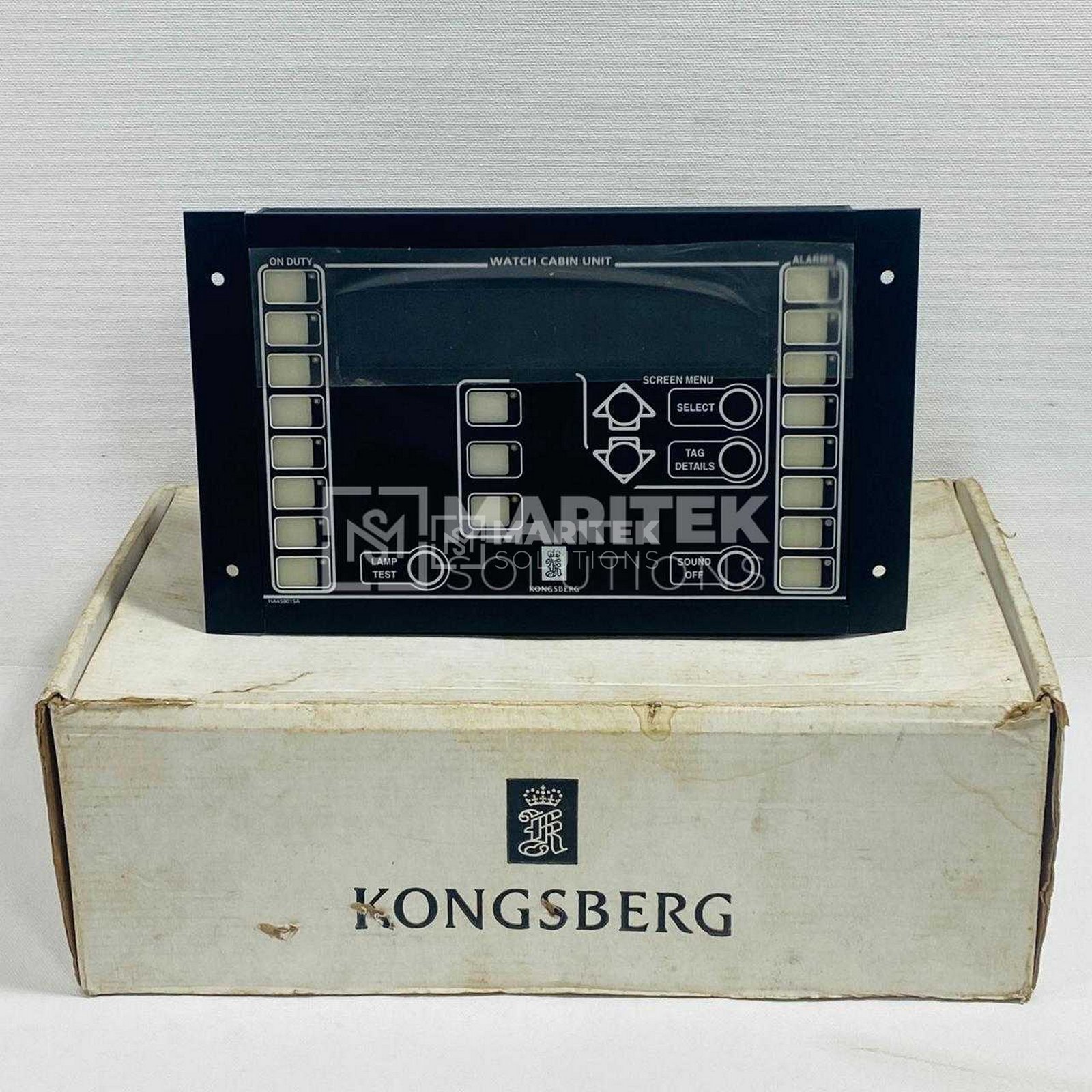 13. WCU 8100261 (New) (1) Norcontrol 8100261 Watch Cabin Unit (WCU) Display