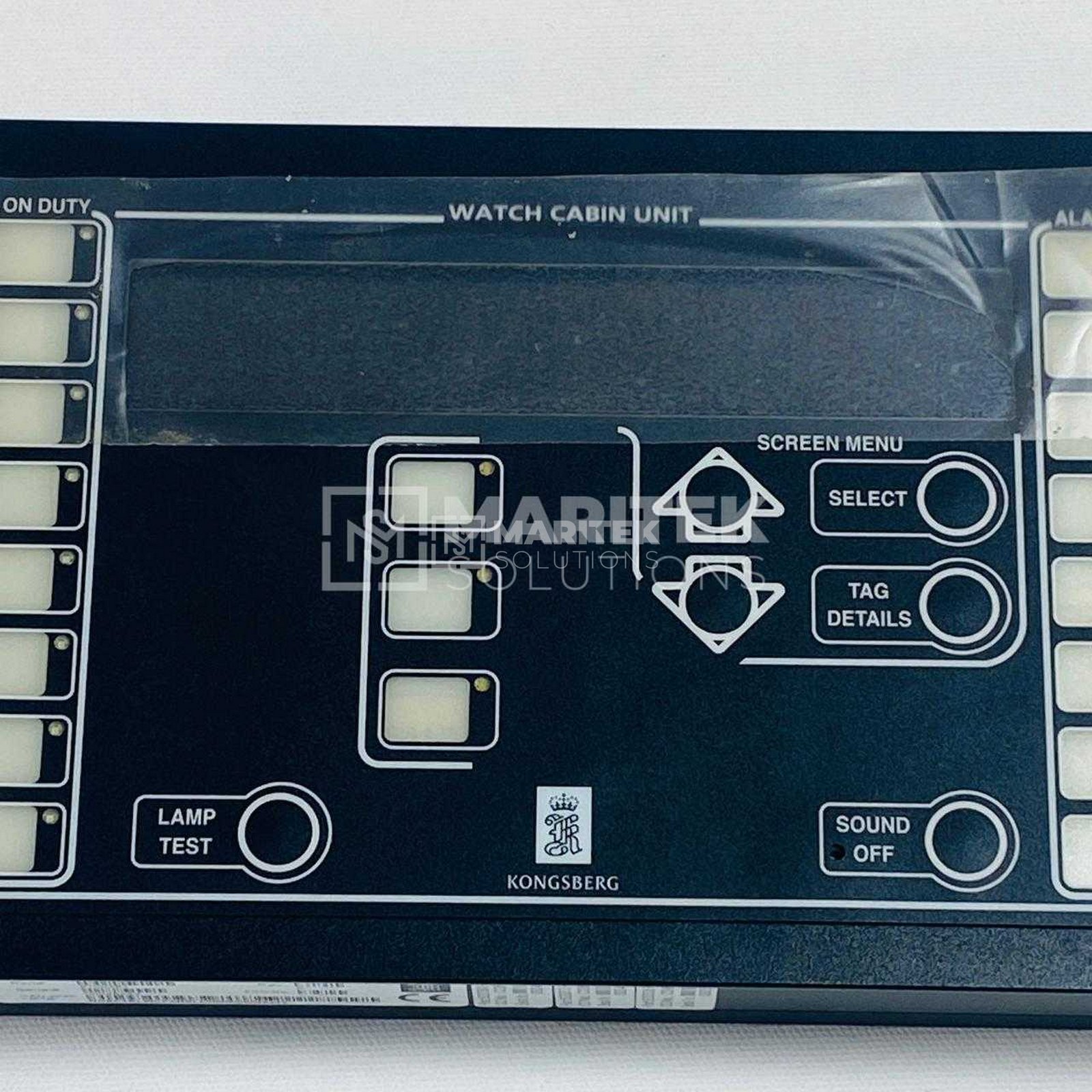 13. WCU 8100261 (New) (5) Norcontrol 8100261 Watch Cabin Unit (WCU) Display