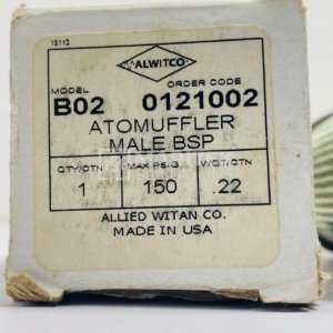 Allied Witan B02 Atomuffler pneumatic silencer
