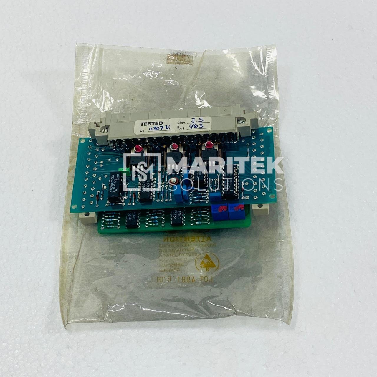 15. HC101DS (New) (1) Kamewa HC21S Joystick Control Box PCB Card