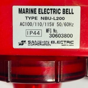 Sanshin Electric Corporation Type NBU-L200 Marine Electric Bell