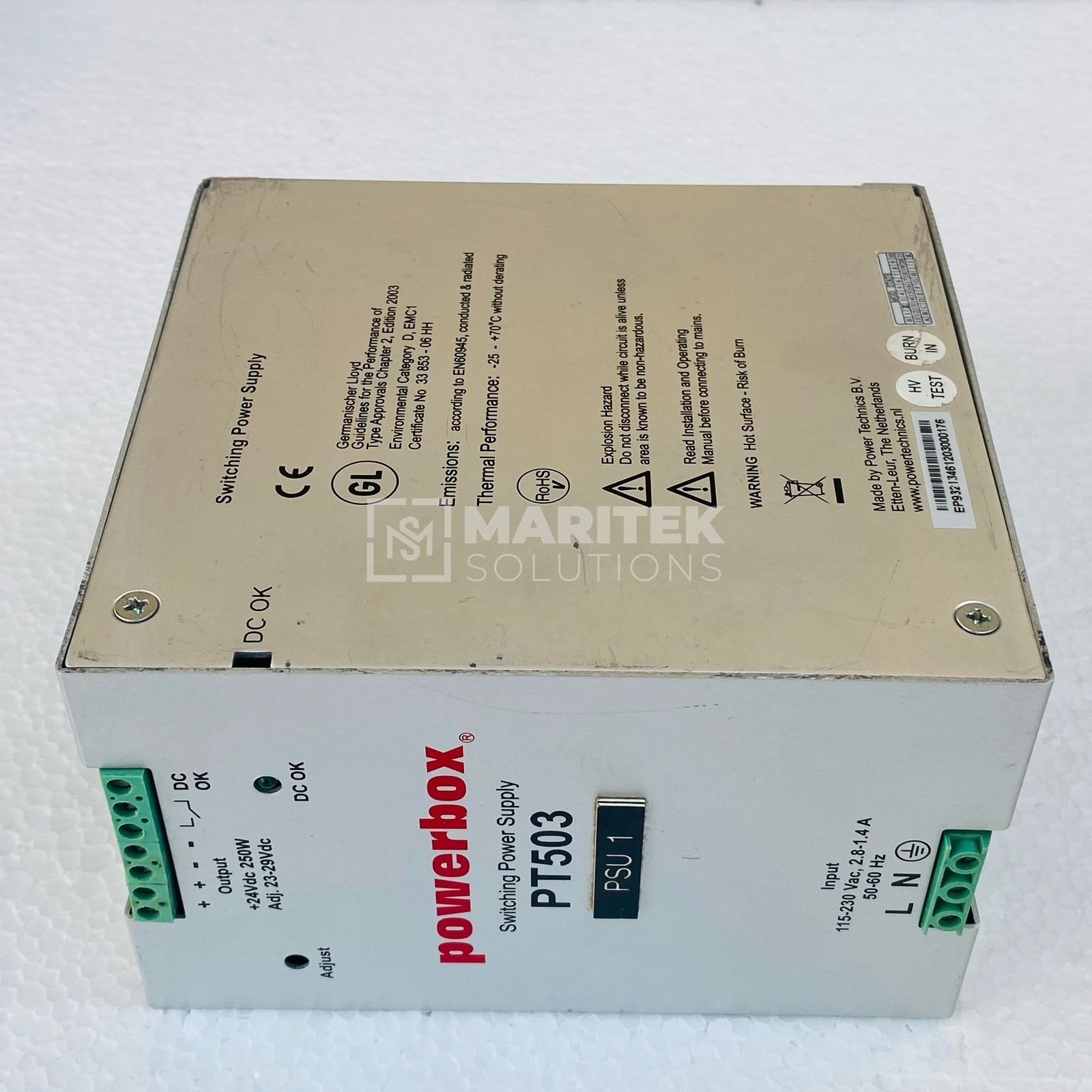 15. PT503 (2) Powerbox PT503 Switching Power Supply