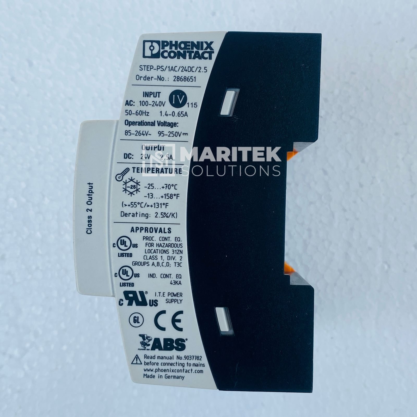 15. STEPS-PS-1AC-24DC-2.5 (3) Phoenix Contact STEP-PS/1AC/24DC/2.5 Power supply unit (2868651)