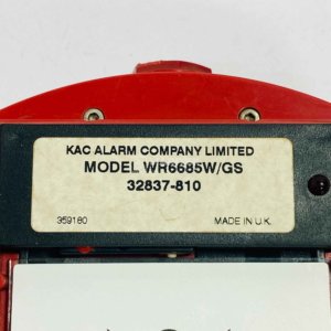 KAC Alarm WR6685W/GS Manual call point