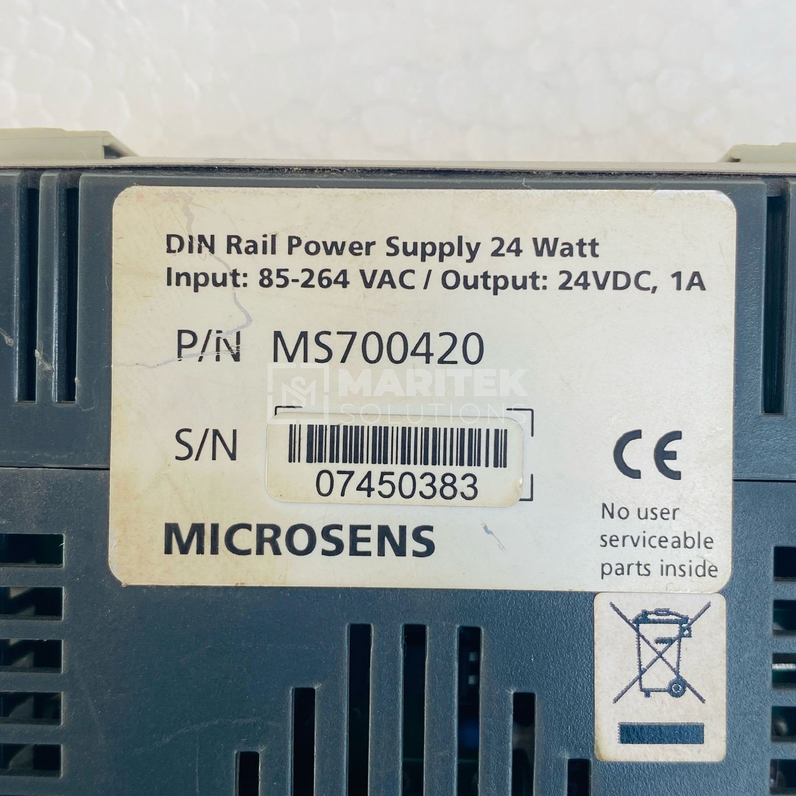 16. MS700420 (4) Microsens MS700420 Industrial DIN rail power supply