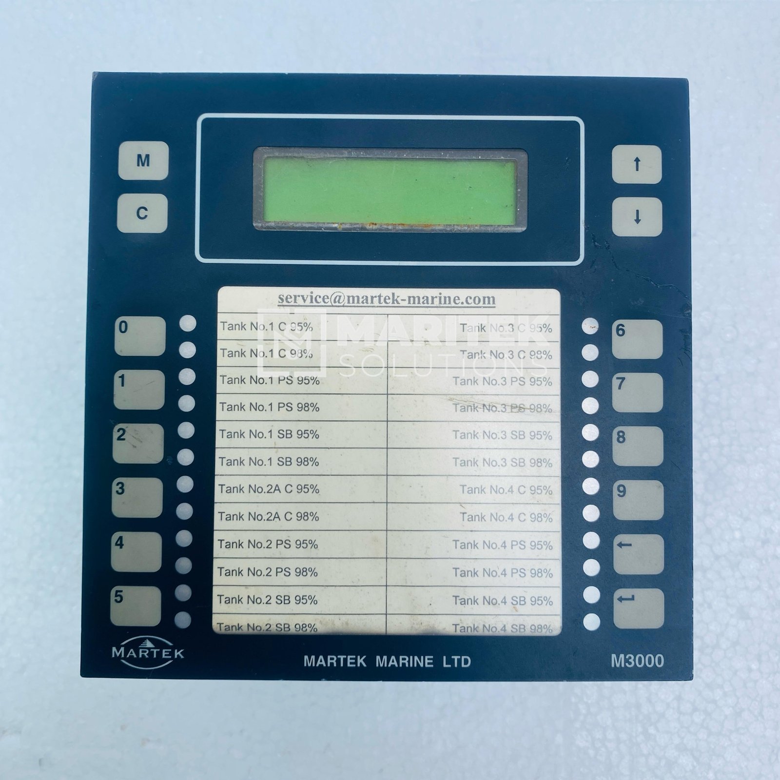 Selco M3000-30-01 Analogue Alarm Monitor
