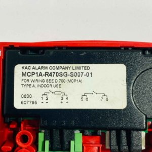 KAC Alarm MCP1A-R470SG-S007-01 Manual call point
