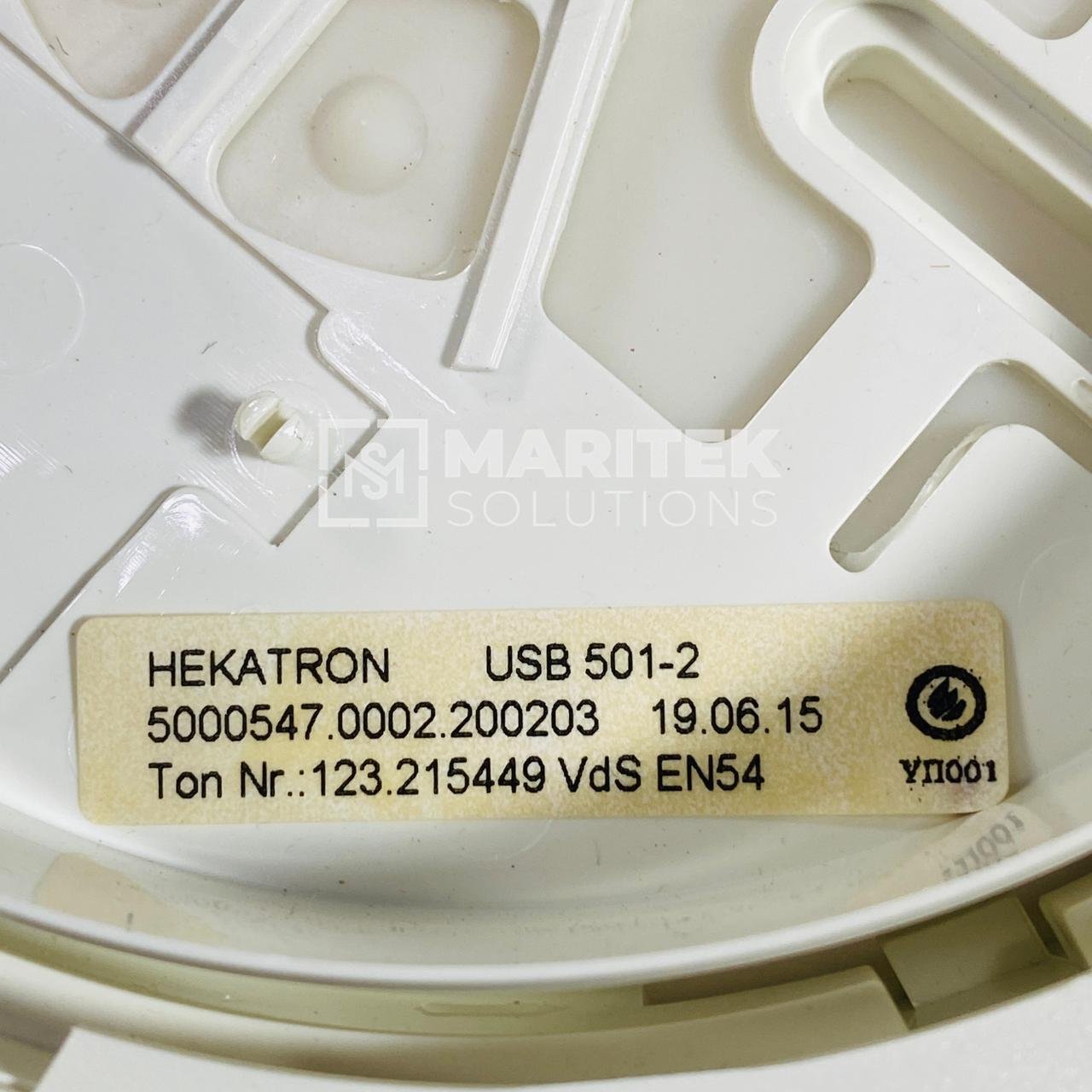 17. USB 501-2 (New) (4) Hekatron USB 501-2 Fire detection system base