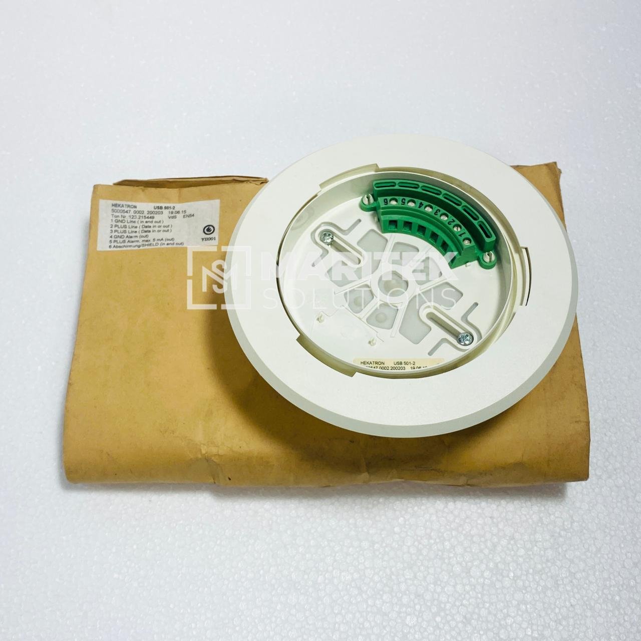 17. USB 501-2 (New) (5) Hekatron USB 501-2 Fire detection system base