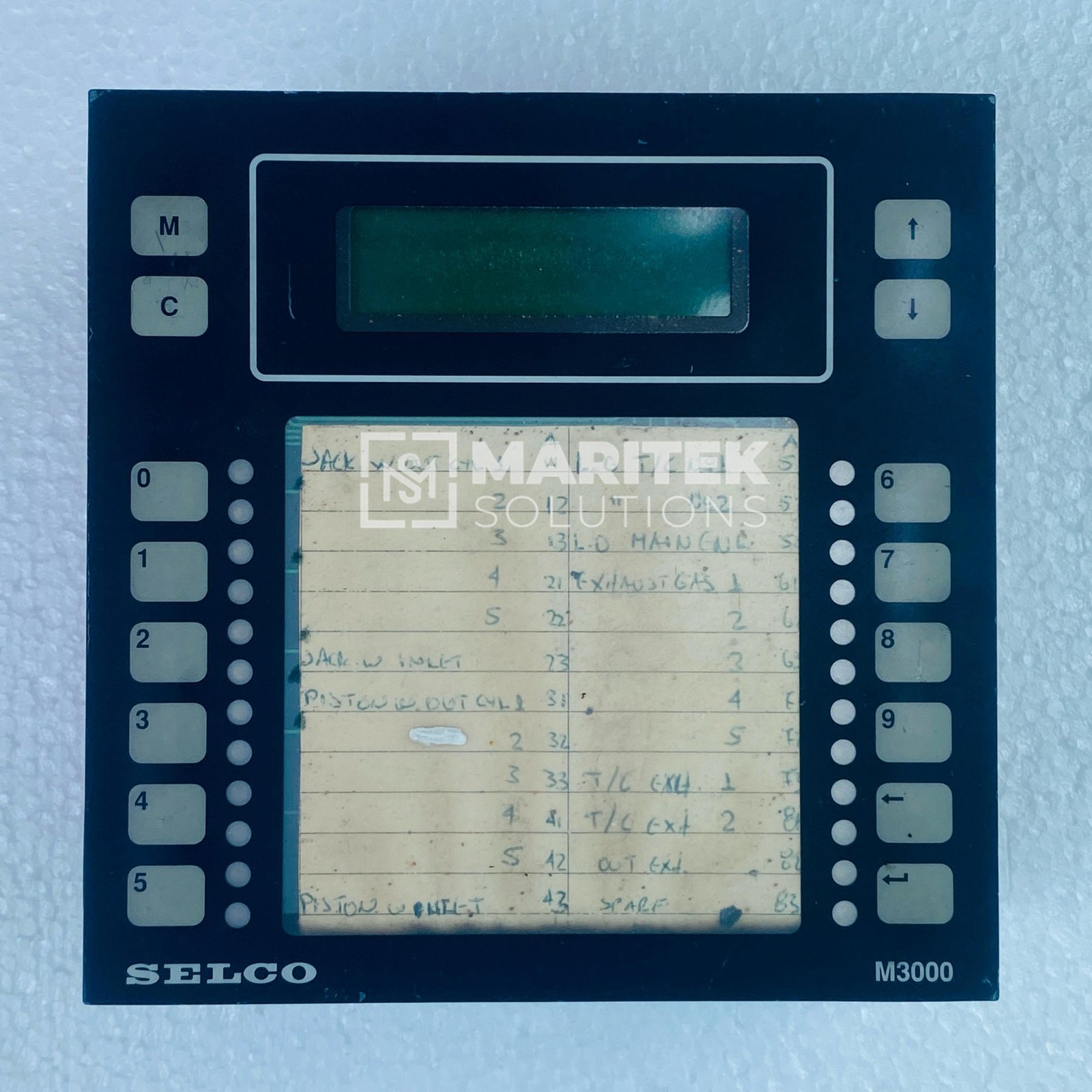 Selco M3000-10-00 Analog Alarm Monitor
