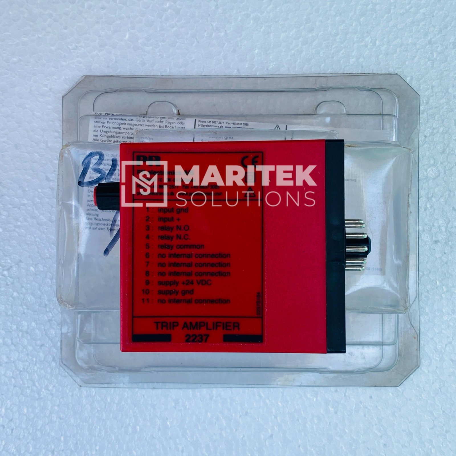 PR Electronics 2237 Trip Amplifier