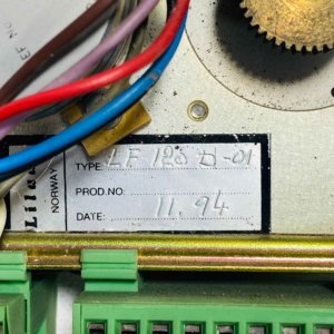 Lilaas LF-120 D-01 Marine control lever